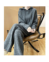 나렌 후드 니트 트레이닝 세트 4COLOR_250910_JY430