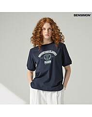 B1050 [벤시몽] 여성 썸머 퍼포스 쿨 티셔츠 네이비