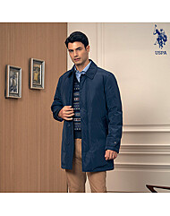 USPA 21FW 구스다운 남성 맥코트(네이비)_MP21-DW404NV