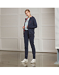 USPA 화이트라벨 여성 기모 팬츠(네이비)_HWP20-PT402NV