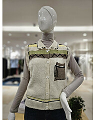 포커스 지크 니트 조끼 FW3K7VT0367