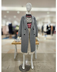 포커스  더블버튼 울코트 FW5J3CT31076