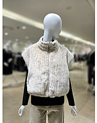 [올리브데올리브] 리버시블 페이크 퍼 베스트 YW5WV600