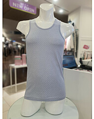 비너스 면폴리 체크 자카드 런닝 VMVQ919BU