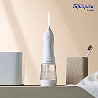 아쿠아픽 코드리스 구강세정기 화이트 AQ-207