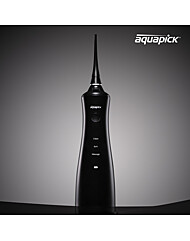 아쿠아픽 AQ-230 블랙 에디션 구강세정기 휴대용 무선 치아 물치실 치간 세척기