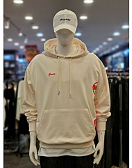 오버핏 곰돌이 후드 티셔츠 R241M1103I  81A8