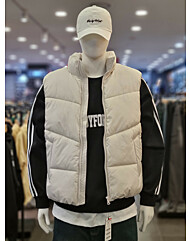 2LAYER 하이넥 웰론 패딩조끼 베스트 R248M6211I 82A1