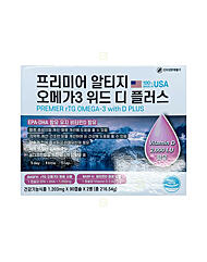 약국전용 RTG 오메가3 위드 디 플러스 EPA DHA 비타민D 6개월분