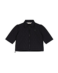 럭스골프 TO3W811W 여성 퀼팅 쇼트 슬리브 패딩 점퍼