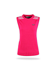 럭스골프 여성 프리미엄 라운드 니트 조끼 LB9A513W