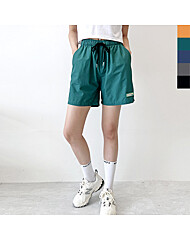 여자 나일론 우븐 쇼츠 반바지