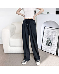 여자 앞라인 와이드 트레이닝 팬츠