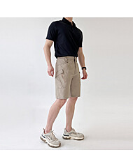 골피아 남자 여름 스트레치 밴딩 전술 카고 반바지 데일리 팬츠