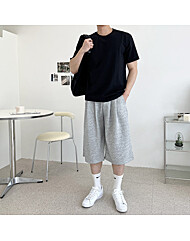 골피아 남자 버뮤다 7부 와이드 트레이닝 반바지