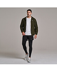 골피아 남성 스포츠 멀티 포켓 에어 스트레치 투인원 레깅스