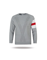 골피아 남성 배색라인 하이게이지 방풍 골프니트 GCTW54R2627