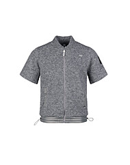 골피아 LB25W803 남성 하프 슬리브 방풍 니트 집업 자켓