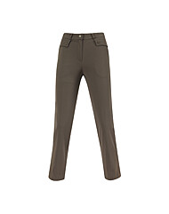 골피아 여성 가을용 허리밴딩 스판 골프바지 APF5BU8606