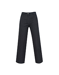 골피아 여성 가을 스판 허리밴딩 데님 골프바지 APF5BU8610