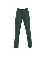 골피아 여성 가을용 스판 허리반밴딩 골프바지 APF5BU8607