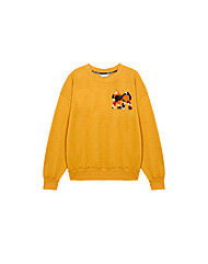 롤링롤라이 캔디팝 맨투맨 머스타드 Roll Roll Candypop Sweatshirt Mustard