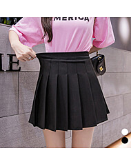 밴딩 주름 플리츠 테니스 치마 스커트 여성 미니 키작녀 주름 하객룩