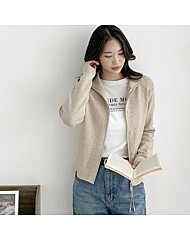 베이직 가디건 내추럴하고 담백한 데일리 레이어드룩