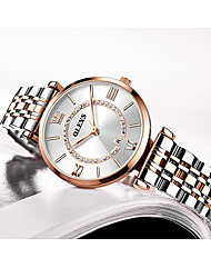 모던 러블리 스테인리스 스틸 큐빅 고급 메탈 여자 시계