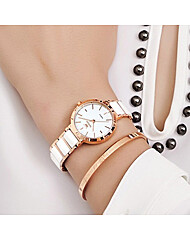 시티즌 무브 스테인리스 스틸 세라믹 고급 여자 시계