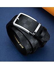 남자 이태리 수입 천연소가죽 패턴 벨트 정장 캐주얼