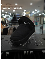 밸롭 여성전용 메모리폼 방한화 패딩슈즈 엠버 플리스뮬 블랙 BB4CABW001BK