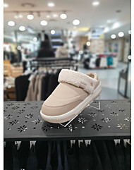 밸롭 여성전용 메모리폼 방한화 패딩슈즈 엠버 플리스뮬 베이지 BB4CABW001BE