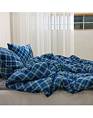 기라로쉬 체크 밍크 극세사 차렵이불