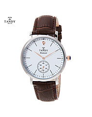 탠디 다이아몬드시계 DIA-1902M BR (남성 브라운)