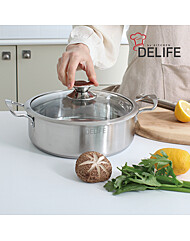 [디라이프] 스테인레스 24cm 전골냄비 DLA-DH24CM