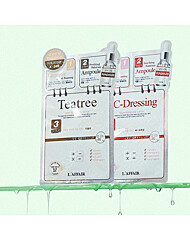 [10매] 레인보우 라파엘 3STEP 멀티케어 올인원 마스크팩 (앰플+폼+팩)