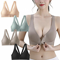 입고 벗기 편한 앞후크 심리스 노와이어 브라