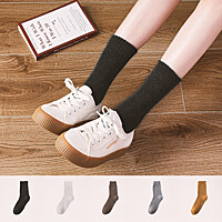 남녀공용 겨울 테리소재 보온양말(5켤레/10켤레 택1)