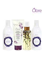 [오일리아] 오브레 아로마오일 4종 (샤워젤 300ml+바디로션 300ml+바디오일 140ml+폼클린징 140ml)