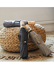 파라체이스 포플러 우드그립 전자동 3단 우산 3234