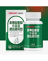 대원제약 초록입홍합추출물콘드로이친 800mg x 60정