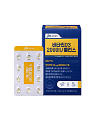 JW중외제약 비타민D3 2000IU 밸런스 (150mg x 60캡슐)