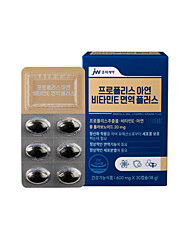 JW중외제약 프로폴리스 아연 비타민E 면역 플러스 (600mg x 30캡슐)