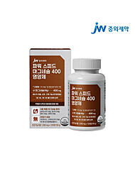 JW중외제약 파워 스피드 마그네슘 400 영양제 (1300mg x 120정)