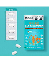 네이처드림 뼈에 좋은 칼슘 마그네슘 비타민D 아연 1000mg x 30정