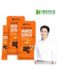네이처드림 리얼모닝 커큐민 진저샷 20gx14포 2박스/4박스/6박스 택1 (레몬즙 수용성 커큐민)