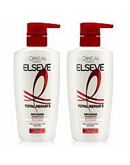 로레알 엘세브 토탈 리페어5 샴푸 400ml x2개