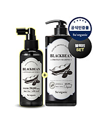 [1+1] 수오가닉 블랙빈 단백질 샴푸 1000ml+블랙빈 헤어토닉 150ml