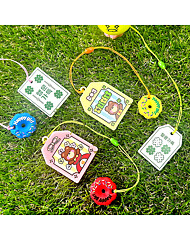 행운부적 골프티걸이와 도넛링 골프티 골프선물